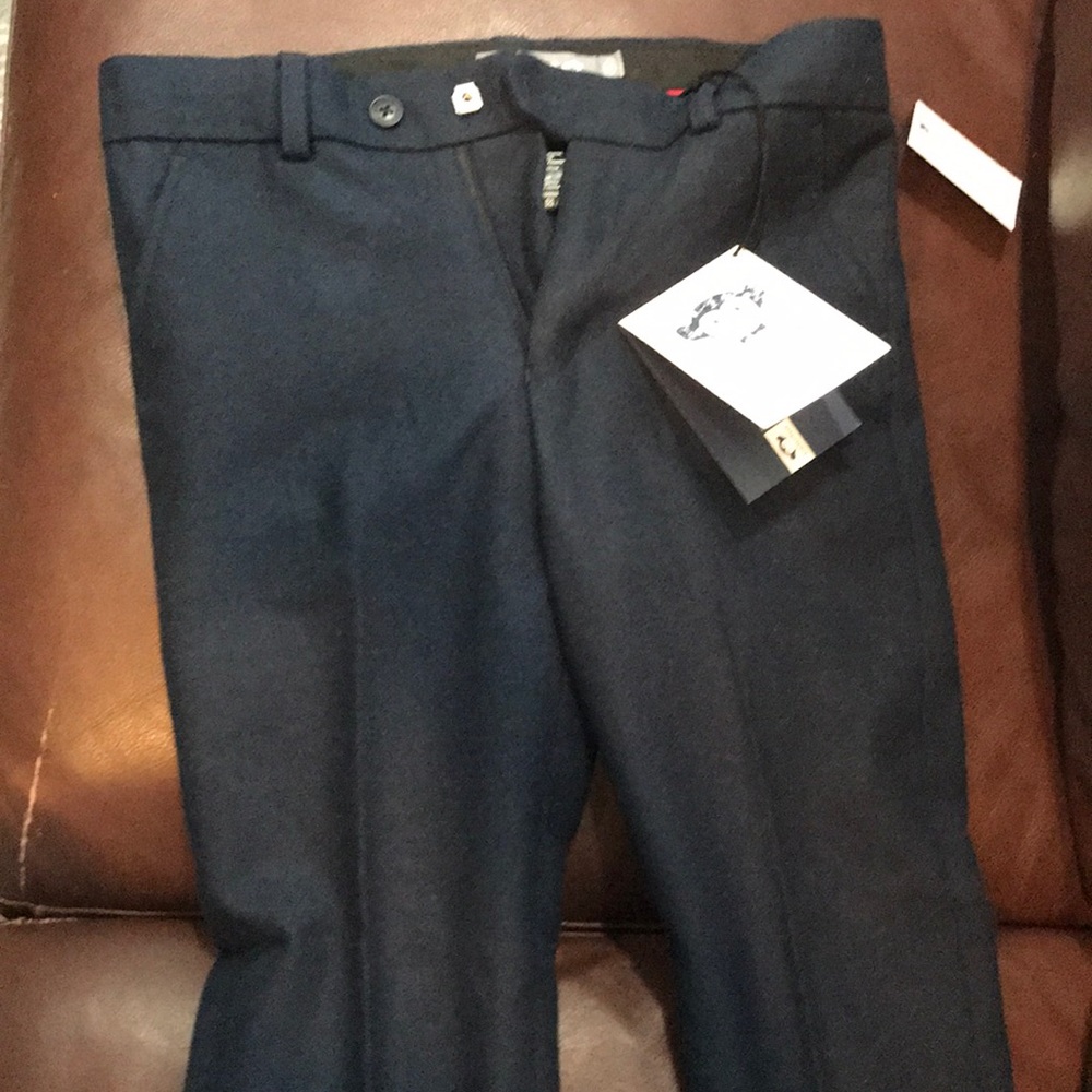 Appaman dress wool pants dark navy